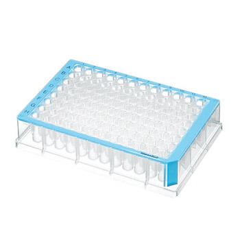 艾本德/Eppendorf 96孔深孔板 500μl,普通包装,标准级,蓝色, 40块(5x8块)，30501144 售卖规格：1套