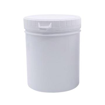 安赛瑞 广口塑料瓶（150ml），易开罐分装瓶直桶涂料油墨罐塑料储藏包装罐 白色，500018
