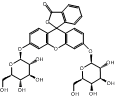 百灵威/J&K 荧光素-二-β-D-吡喃葡萄糖苷，154989-5MG CAS：129787-66-2，95% 售卖规格：5毫克/瓶