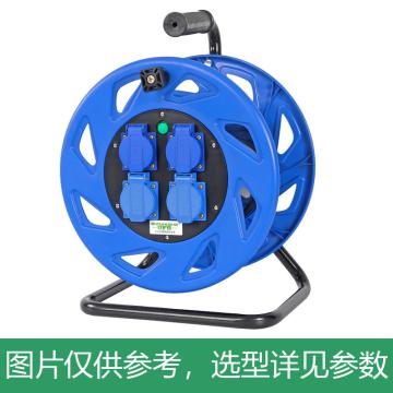 守护者 三角架320国标220V~250V防尘电缆盘，SF32016B5 2*2.5mm²，50米 售卖规格：1箱