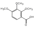 百灵威/J&K 2,3,4-三甲氧基苯甲酸，322396-100G CAS：573-11-5，98% 售卖规格：100克/瓶