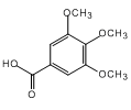 百灵威/J&K 3,4,5-三甲氧基苯甲酸，488231-100G CAS：118-41-2，99% 售卖规格：100克/瓶