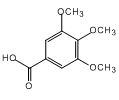 百灵威/J&K 3,4,5-三甲氧基苯甲酸，488231-500G CAS：118-41-2，99% 售卖规格：500克/瓶