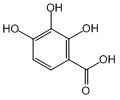 百灵威/J&K 2,3,4-三羟基苯甲酸，200941-25G CAS：610-02-6，99% 售卖规格：25克/瓶