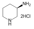 百灵威/J&K (R)-(-)-3-氨基哌啶二盐酸盐，347504-250MG CAS：334618-23-4，98% 售卖规格：250毫克/瓶