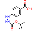 百灵威/J&K 4-(2'-N-Boc-肼基)苯甲酸，127789-250MG CAS：96736-00-4，97% 售卖规格：250毫克/瓶