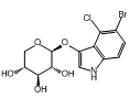 百灵威/J&K 5-溴-4-氯-3-吲哚基 β-D-吡喃木糖苷，557557-50MG CAS：207606-55-1，98% 售卖规格：50毫克/瓶