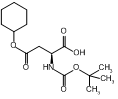 百灵威/J&K Boc-L-天冬氨酸-4-环己酯，197609-25G CAS：73821-95-1，98% 售卖规格：25克/瓶