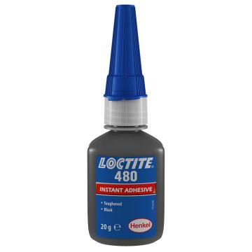 乐泰 瞬干胶，Loctite 480 高强度 增韧型 耐冲击，20g