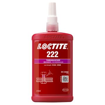 乐泰 螺纹 锁固剂，Loctite 222 低强度型，250ml