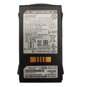 斑马/ZEBRA 数据采集器电池，82-000012-02 MC32N0 厚电（原symbol讯宝） 售卖规格：1个