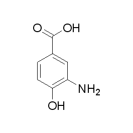 阿拉丁/Aladdin 3-氨基-4-羟基苯甲酸，A107186-25g CAS：1571-72-8，97%，25g/瓶 售卖规格：1瓶