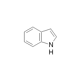 阿拉丁/Aladdin 吲哚，I104724-5g CAS：120-72-9，standard for GC,>99.5%(GC)，5g/瓶 售卖规格：1瓶