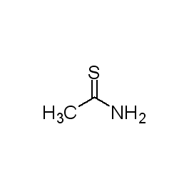 阿拉丁/Aladdin 硫代乙酰胺，T118452-25g CAS：62-55-5，ACS,≥99.0%，25g/瓶 售卖规格：1瓶