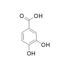 阿拉丁/Aladdin 3,4-二羟基苯甲酸，P104382-100g CAS：99-50-3，≥97.0%，100g/瓶 售卖规格：1瓶