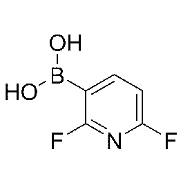 阿拉丁/Aladdin 2,6-二氟吡啶-3-硼酸（含不定量酸酐），D102585-1g CAS：136466-94-9，95%，1g/瓶 售卖规格：1瓶