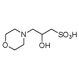 阿拉丁/Aladdin 3-吗啉-2-羟基丙磺酸(MOPSO)，M113008-500g CAS：68399-77-9，99%，500g/瓶 售卖规格：1瓶