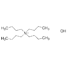 阿拉丁/Aladdin 四丁基氢氧化铵溶液，T105046-250ml CAS：2052-49-5，～25% in methanol(～0.8 M)，250ml/瓶 售卖规格：1瓶