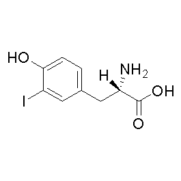 阿拉丁/Aladdin 3-碘-L-酪氨酸，I107816-1g CAS：70-78-0，98%，1g/瓶 售卖规格：1瓶
