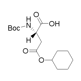 阿拉丁/Aladdin Boc-L-天冬氨酸4-环己酯，B110961-25g CAS：73821-95-1，99%，25g/瓶 售卖规格：1瓶