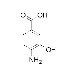 阿拉丁/Aladdin 4-氨基-3-羟基苯甲酸，A109730-5g CAS：2374-03-0，98%，5g/瓶 售卖规格：1瓶