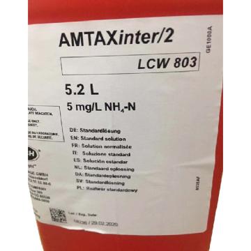 哈希/HACH 标准溶液，LCW803 适用于Amtax Inter II氨氮监测分析仪 售卖规格：1件