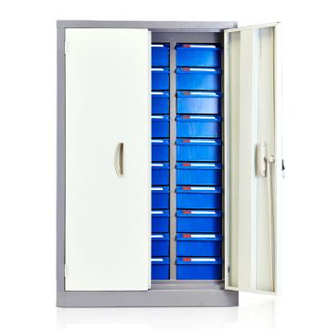 盛悅欣美 零件柜，30抽藍色帶門，尺寸(長×寬×高)：615×360×940mm