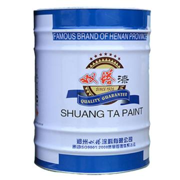 双塔/SHUANG TA 醇酸磁漆，超白银粉磁漆，13KG/桶 售卖规格：13公斤/桶