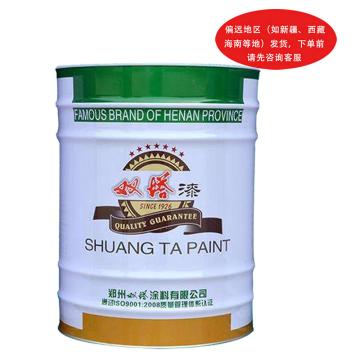 双塔/SHUANG TA 醇酸调和漆，海灰,3.5KG/桶 售卖规格：4桶/箱