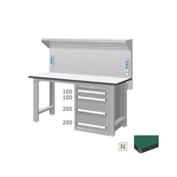天钢 标准型工作桌，WBS-57041N15 高宽深(mm):1407×1500×785,带挂板,承重（kg）:500,不含安装 售卖规格：1台