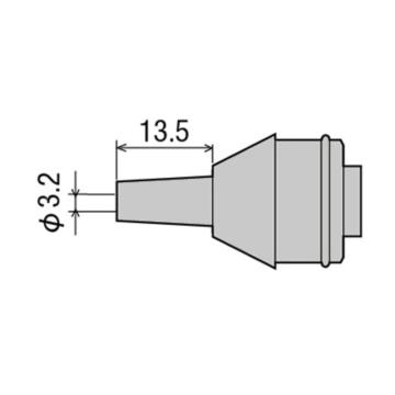 日本固特/GOOT 手GS-150配套吸锡器咀，GS-150N 售卖规格：1个