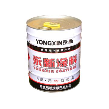 永新/YONGXIN 油漆，银灰色，色卡号614，耐高温300℃，16KG/桶 售卖规格：16公斤/桶