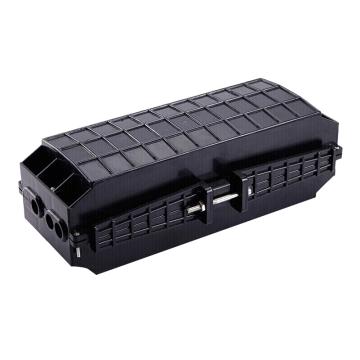 海乐 3进3出卧式光缆接头盒，HT-JX-3 熔接包 光纤接续盒，对接包96芯 室外防水 黑色 售卖规格：1个
