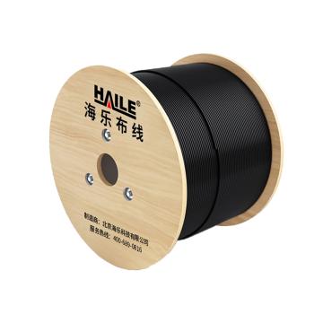 海乐 6芯室外非金属GYFTY-6B1.3光缆，HT215-6SC 层绞式单模光纤 防强电击穿 100米多买整条发货 售卖规格：1卷