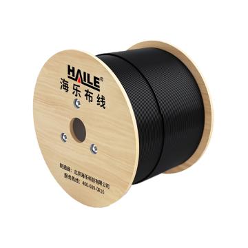 海乐 4芯室外非金属GYFTY-4B1.3光缆，HT215-4SC 层绞式单模光纤 防强电击穿 100米多买整条发货 售卖规格：1卷