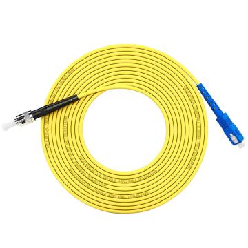 海乐 单模光纤跳线（ST-SC9/125）电信级单芯尾纤跳纤40米，HJ-1ST-SC-S40 售卖规格：1条