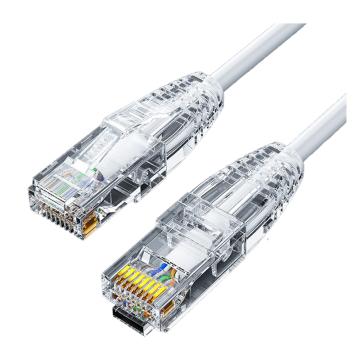海乐 六类CAT6非屏蔽超细网络跳线 电脑连接线，HT-512I-5M 白色 5米 售卖规格：1条