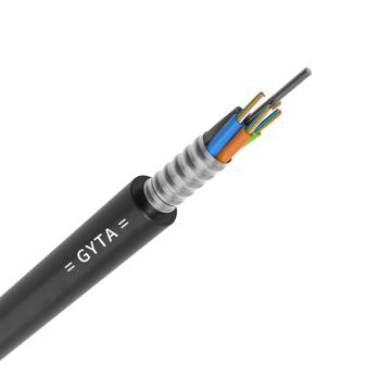 海乐 8芯单模室外铠装光纤光缆，层绞式GYTA-8b1.3，1000米/卷 HT211-8SC（多卷整条定制请备注）