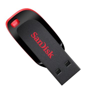 闪迪/SanDisk U盘，CZ50/16G 酷刃 U盘 售卖规格：1片