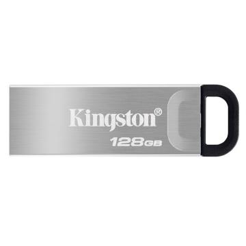 金士顿/Kingston U盘，DTKN 128GB USB 3.2 Gen 1 金属外壳 读速200MB/s 售卖规格：1片