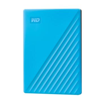 西部数据/WD 移动硬盘，WDBYVG0010BBL 1TB USB3.0移动硬盘My Passport随行版 2.5英寸 蓝色 售卖规格：1片