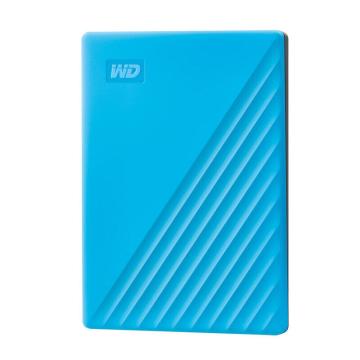 西部数据/WD 移动硬盘，WDBYVG0020BBL 2TB USB3.0移动硬盘My Passport随行版 2.5英寸 蓝色 售卖规格：1片