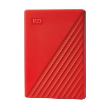 西部数据/WD 移动硬盘，WDBYVG0020BRD 2TB USB3.0移动硬盘My Passport随行版 2.5英寸 红色 售卖规格：1片