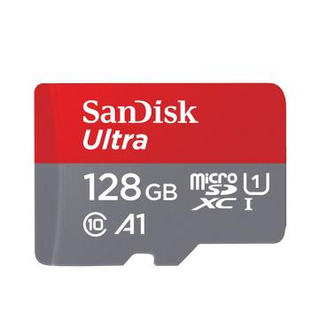 闪迪/SanDisk 存储卡，QUNC/128G 至尊高速移动MicroSDXC UHS-I A1存储卡 TF卡 128GB Class10 读速100MB/s 售卖规格：1片