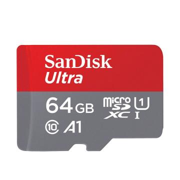 闪迪/SanDisk 存储卡，QUNC/64G 读速100MB/s 至尊高速移动MicroSDXC UHS-I存储卡 A1卡 售卖规格：1片
