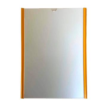 帛拉 翻页式磁性文件袋，A4，外框319×230mm，纵向，黄色，71101Y 售卖规格：1套