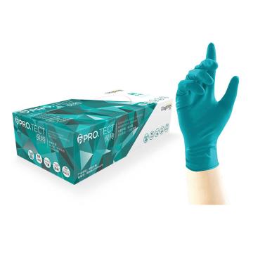 友利格 一次性丁腈手套，U2300-L 保特绿，无硅加厚型，100只/盒，10盒/箱 售卖规格：1箱