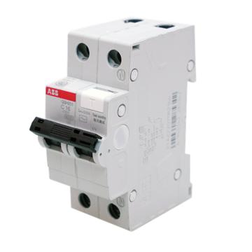 ABB 微型剩余电流保护断路器，GSH201 A-C40/0.03 AP-R GSH201 1P+N 40A C型 30mA A，10105261 售卖规格：1只