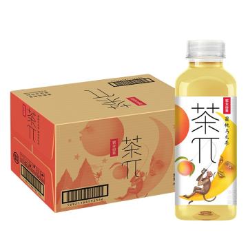 农夫山泉 茶派蜜桃乌龙茶，500ml*15瓶 箱装（按箱起售）