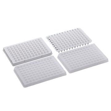 赛普 0.1ml 96孔PCR板-无裙边，白色，10块/包,5包/箱，802015 售卖规格：50个/箱